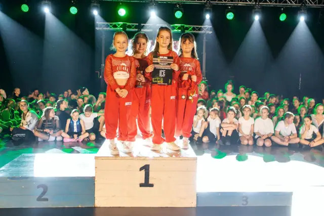 Majorete — locul 1 pe podium